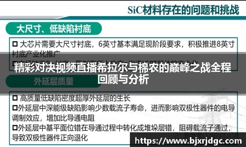精彩对决视频直播希拉尔与棉农的巅峰之战全程回顾与分析